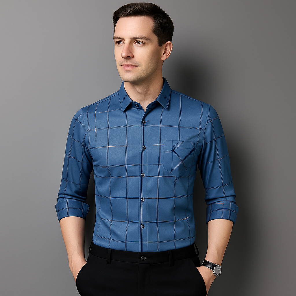 Overhemd met Lange Mouwen Vértice