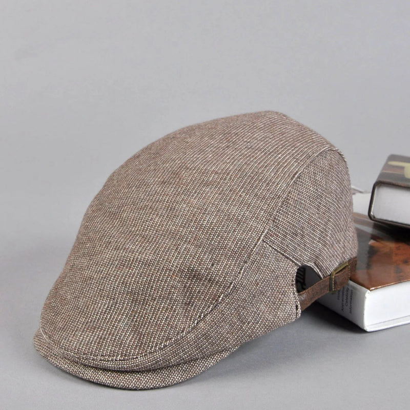 Urban Elegance Flatcap – Linnen