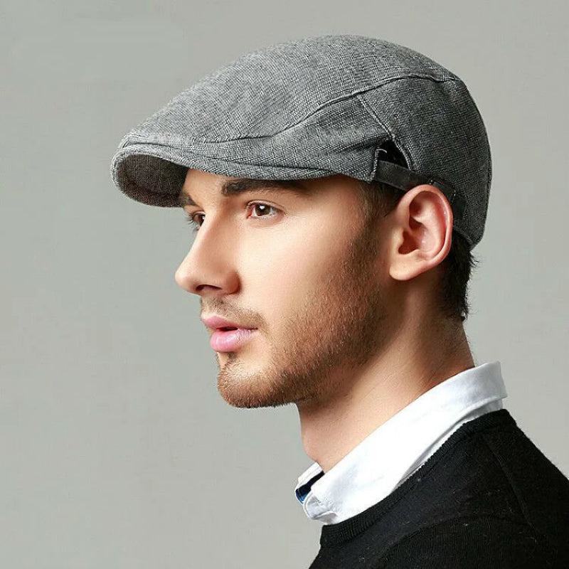 Urban Elegance Flatcap – Linnen