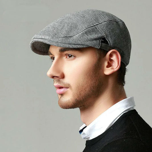 Urban Elegance Flatcap – Linnen