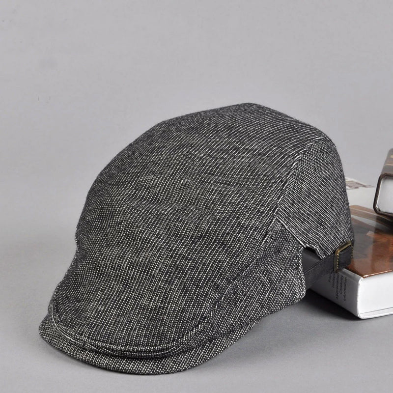 Urban Elegance Flatcap – Linnen