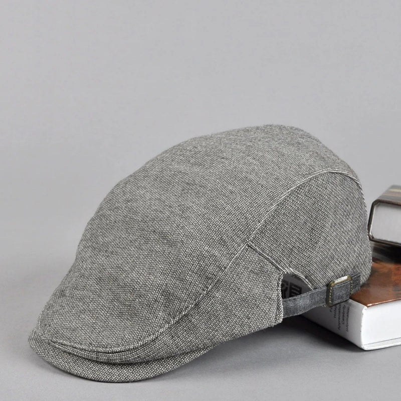 Urban Elegance Flatcap – Linnen