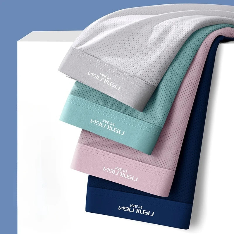 Set van 4 Ademend Ondergoed – Zijdezacht Comfort