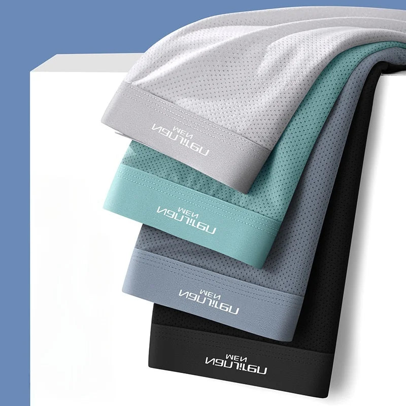 Set van 4 Ademend Ondergoed – Zijdezacht Comfort