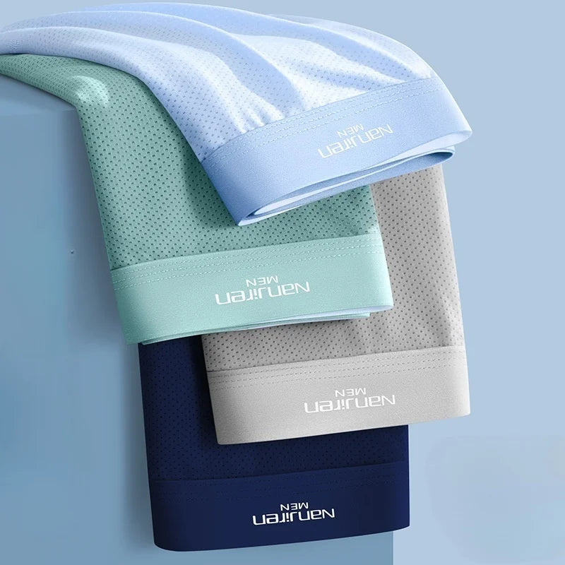 Set van 4 Ademend Ondergoed – Zijdezacht Comfort